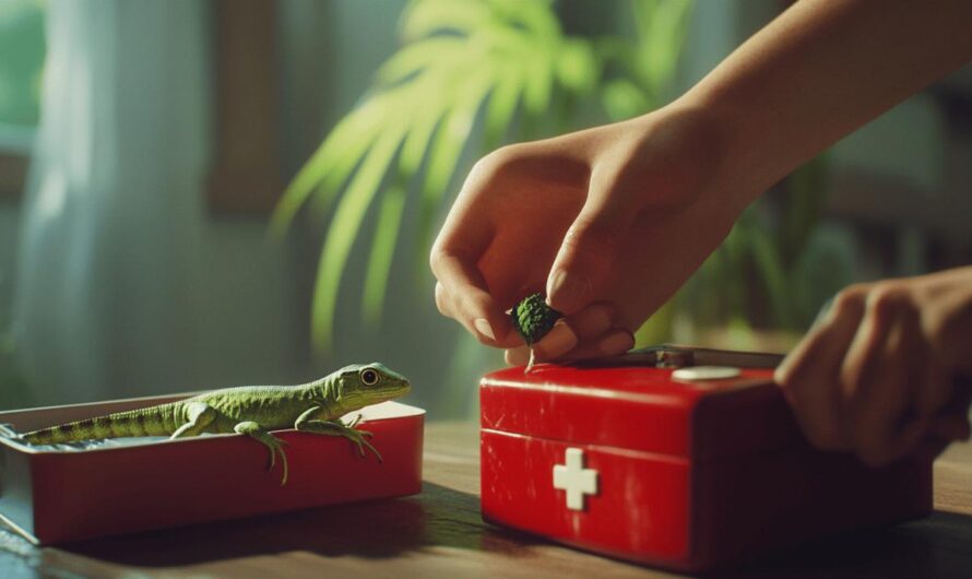Que faire en cas de morsure par un lézard vert : mythes et réalités des traitements